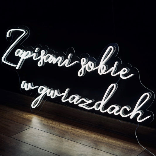 Neon " Zapisani sobie w gwiazdach"